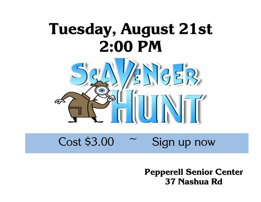 Scavenger Hunt 180821