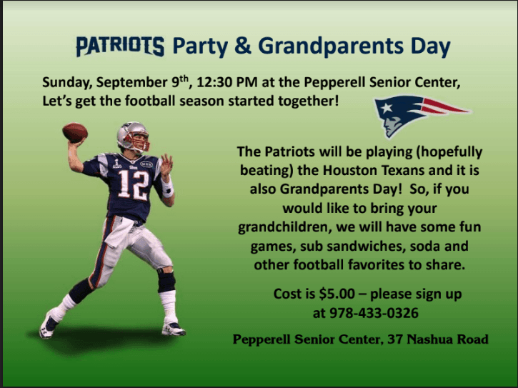 Patriots Party & Grandparents Day