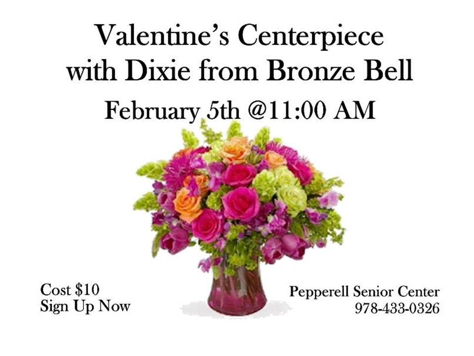 Valentines Centerpiece til 2019-02-06