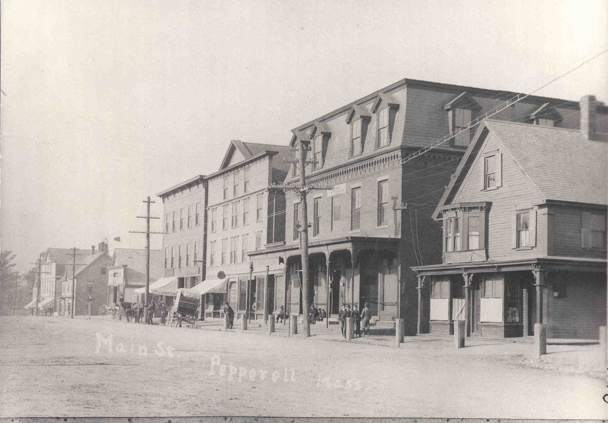 Pepperell Railroad Square Main St.