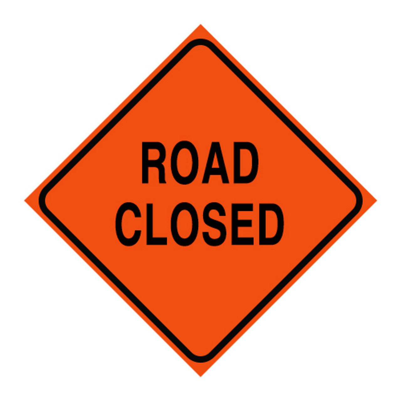 ROAD CLOSED SIGN
